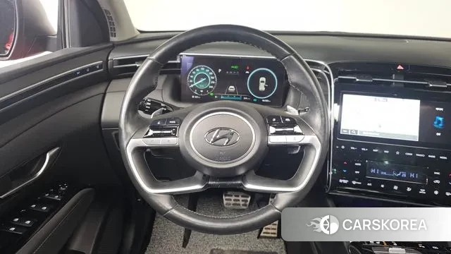 Hyundai Tucson Hybrid (NX4) 2021 Красный из Кореи, фото 3