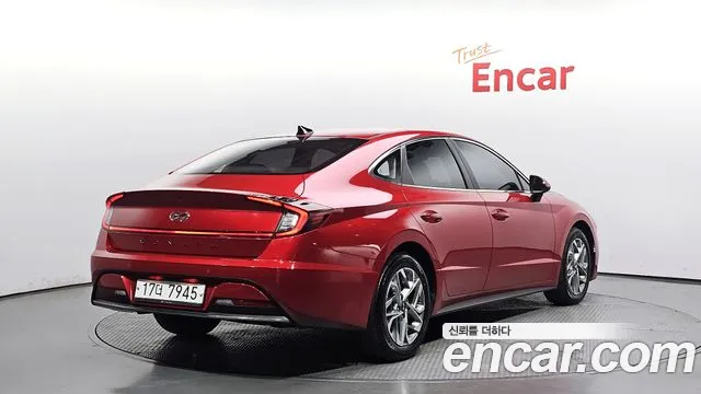 Hyundai Sonata (DN8) 2019 Красный из Кореи, фото 3