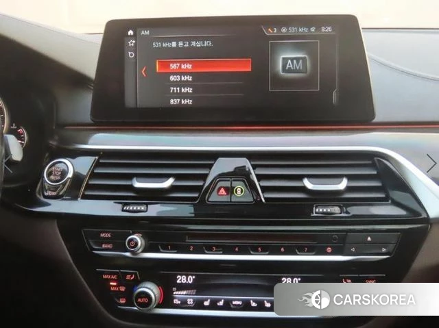 BMW 5 Series (G30) 2018 Черный из Кореи, фото 3