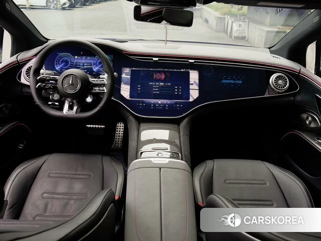 Mercedes-Benz EQS AMG 2023 Темно-серый из Китая, фото 3