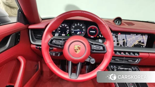 Porsche 911(992) 2021 Серебристо-серый из Кореи, фото 3