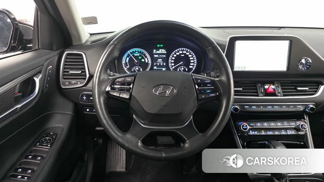 Hyundai Grandeur IG Hybrid 2018 Черный из Кореи, фото 3