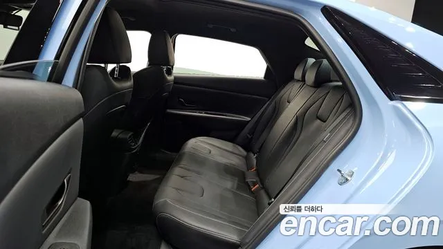 Hyundai The New Avante (CN7) 2024 Небесно-голубой из Кореи, фото 3