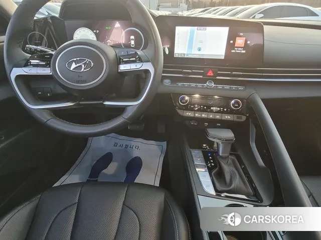 Hyundai Avante (CN7) 2022 Белый из Кореи, фото 3