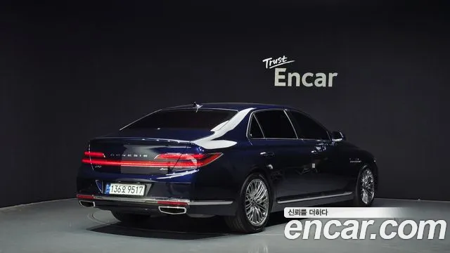 Genesis G90 2019 Синий из Кореи, фото 3