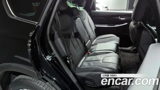 Hyundai The New Santa Fe 2021 Черный из Кореи, фото 3