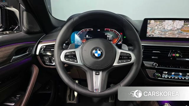 BMW 5 Series (G30) 2020 Синий из Кореи, фото 3