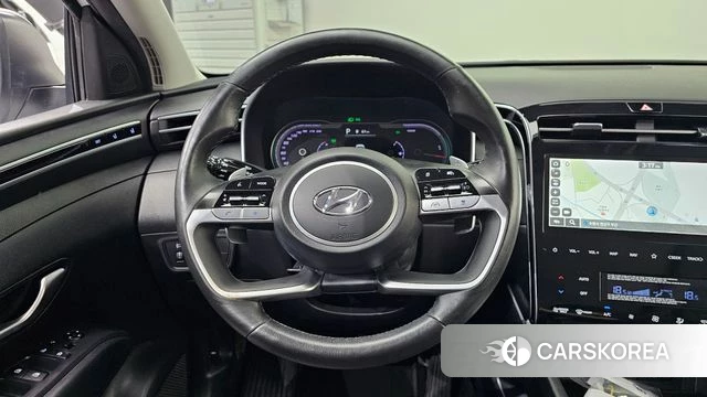 Hyundai Tucson Hybrid (NX4) 2023 Белый из Кореи, фото 3