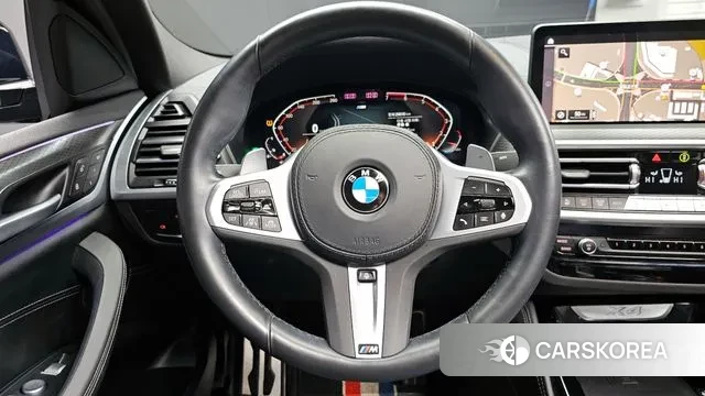 BMW X4 (G02) 2023 Черный из Кореи, фото 3