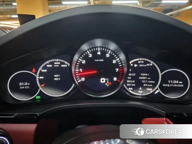 Porsche Cayenne (PO536) 2019 Черный из Кореи, фото 3