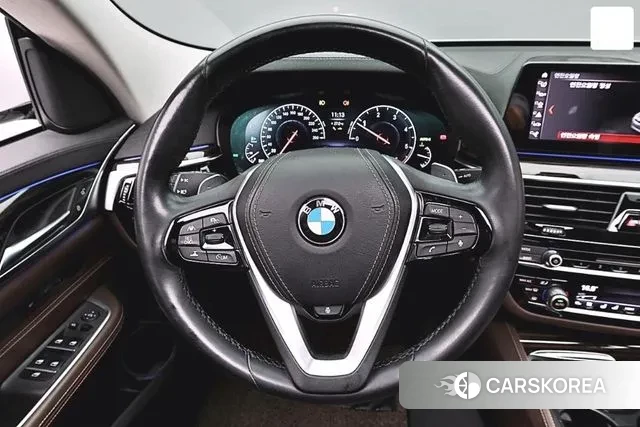 BMW 6 Series GT (G32) 2019 Белый из Кореи, фото 3