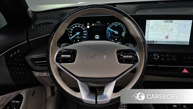 Kia K8 Hybrid 2023 Белый из Кореи, фото 3