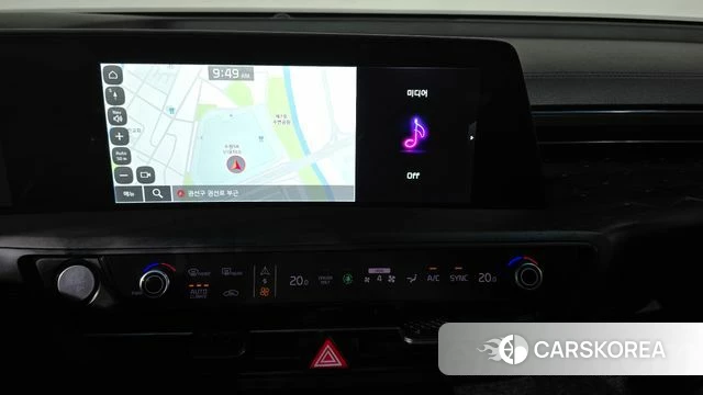 Kia K8 Hybrid 2021 Синий из Кореи, фото 3