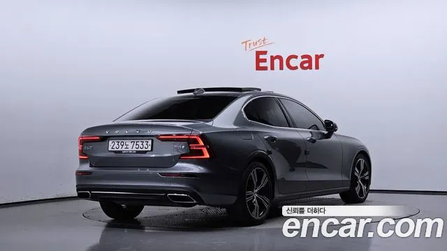 Volvo S60 3rd generation 2019 Серый из Кореи, фото 3