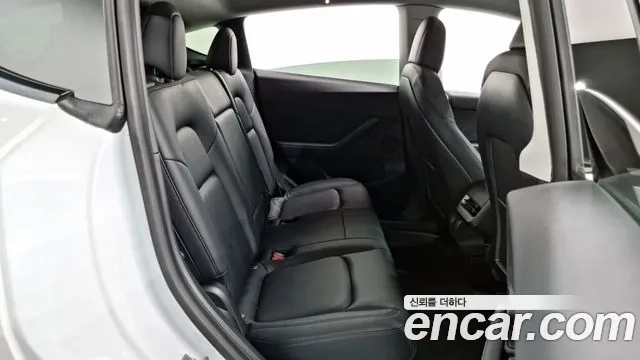 Tesla Model Y 2021 Белый из Кореи, фото 3