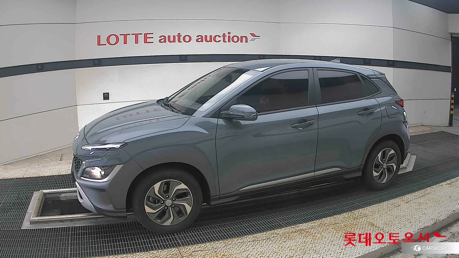 Hyundai Kona Hybrid 2021 Jungle Green Pearl из Кореи, фото 3