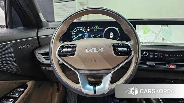 Kia K8 Hybrid 2022 Белый из Кореи, фото 3