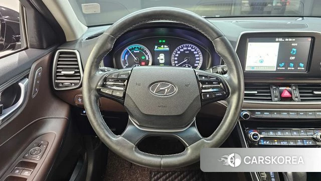 Hyundai Grandeur IG Hybrid 2018 Черный из Кореи, фото 3