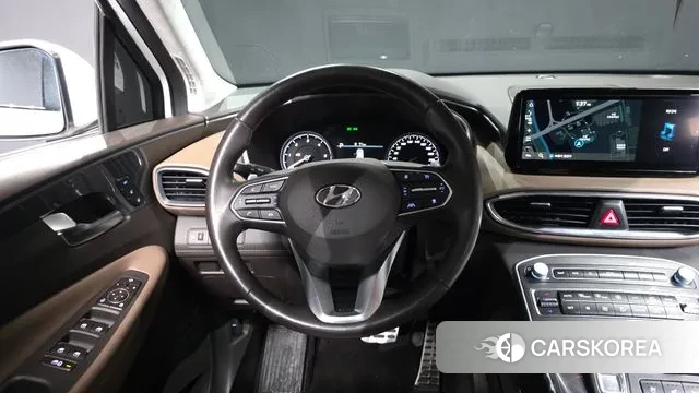 Hyundai The New Santa Fe 2023 Белый из Кореи, фото 3