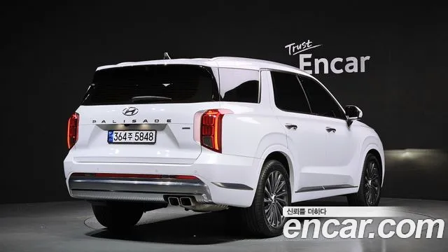 Hyundai The New Palisade 2023 Белый из Кореи, фото 3