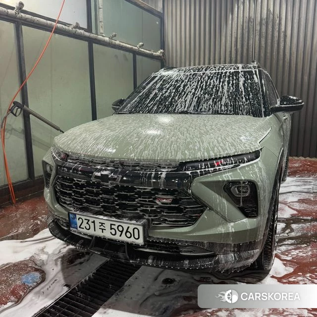 Chevrolet (GM Daewoo) The New Trail Blazer 2024 Светло-зеленый из Кореи, фото 3