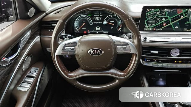 Kia More K9 2018 Серый из Кореи, фото 3