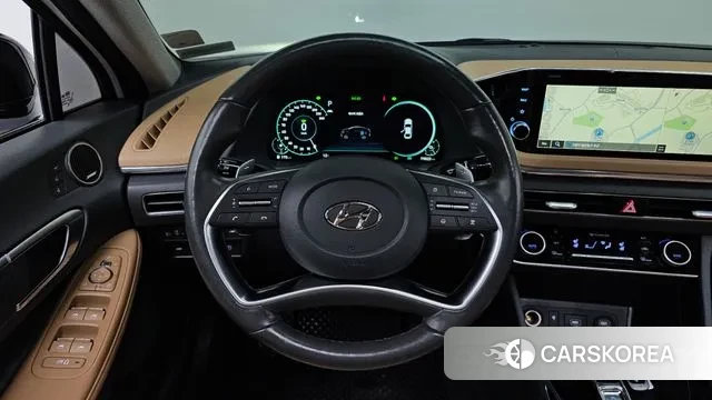 Hyundai Sonata Hybrid (DN8) 2019 Белый из Кореи, фото 3