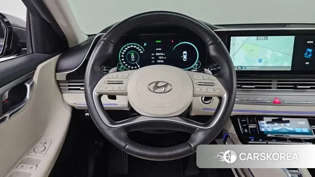 Hyundai The New Grandeur IG Hybrid 2021 Серый из Кореи, фото 3