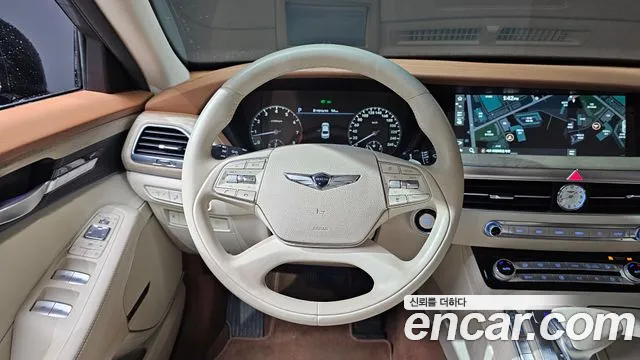 Genesis G90 2021 Черный из Кореи, фото 3