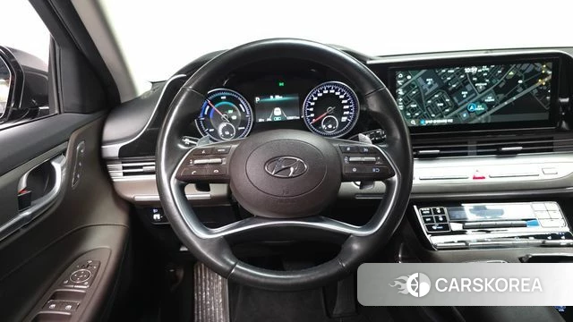Hyundai The New Grandeur IG Hybrid 2021 Серый из Кореи, фото 3
