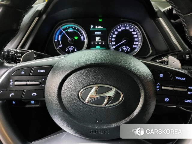 Hyundai Sonata Hybrid (DN8) 2022 Черный из Кореи, фото 3