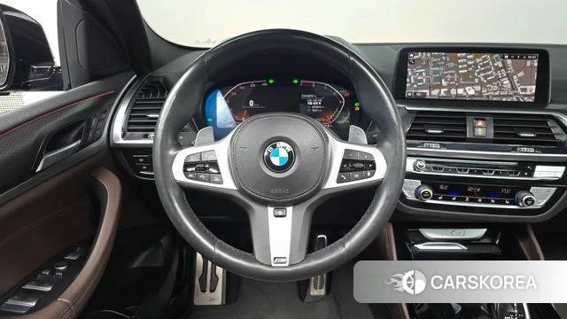 BMW X4 (G02) 2021 Черный из Кореи, фото 3