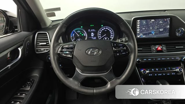 Hyundai Grandeur IG Hybrid 2019 Белый из Кореи, фото 3