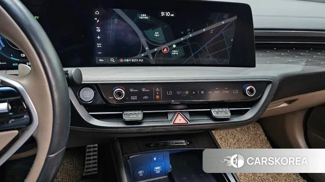 Kia K8 Hybrid 2022 Серый из Кореи, фото 3