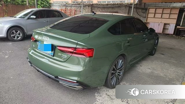 Audi A5 2024 Зеленый из Китая, фото 3