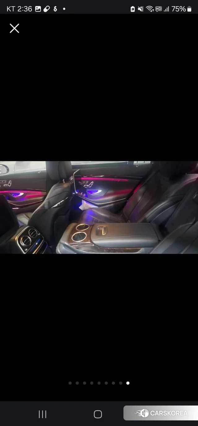 Mercedes-Benz S-Class W222 2018 Черный из Кореи, фото 3