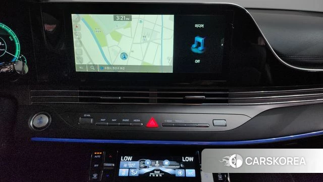 Hyundai The New Grandeur IG Hybrid 2021 Черный из Кореи, фото 3