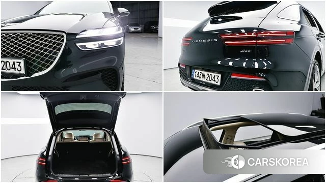 Genesis GV70 2021 Черный из Кореи, фото 3