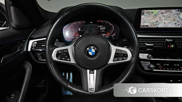 BMW 5 Series (G30) 2020 Черный из Кореи, фото 3