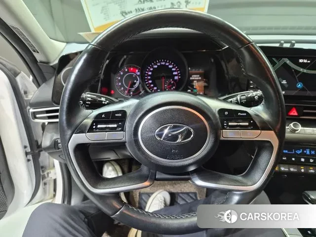 Hyundai Avante (CN7) 2021 Белый из Кореи, фото 3