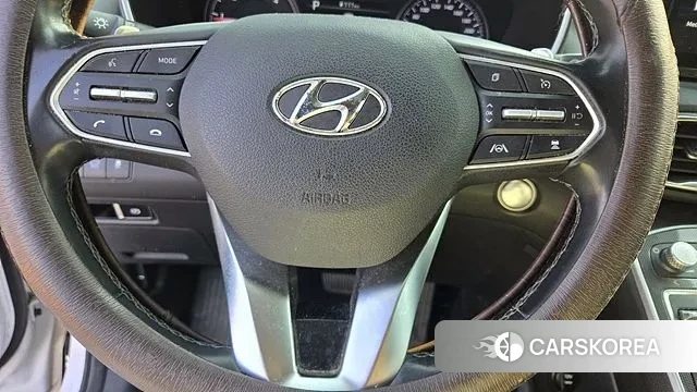 Hyundai The New Santa Fe 2020 Белый двухцветный из Кореи, фото 3