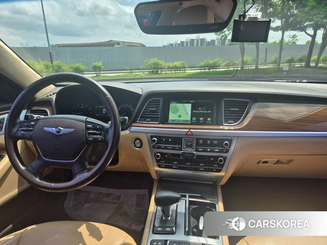 Genesis G80 2018 Коричневый из Кореи, фото 3