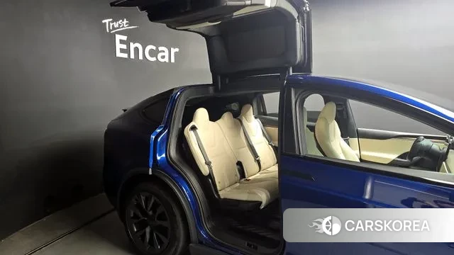 Tesla Model X 2023 Синий из Кореи, фото 3