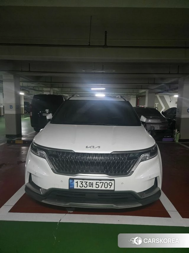 Kia Carnival 4th generation 2022 Белый из Кореи, фото 3