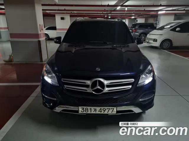 Mercedes-Benz GLE - Class W166 2018 Синий из Кореи, фото 3