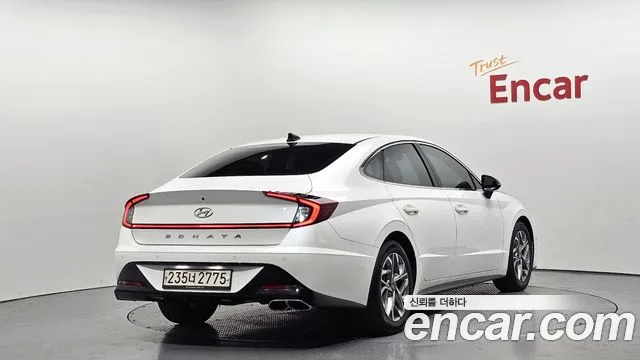 Hyundai Sonata (DN8) 2020 Белый из Кореи, фото 3