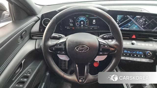 Hyundai Avante (CN7) 2021 Небесно-голубой из Кореи, фото 3