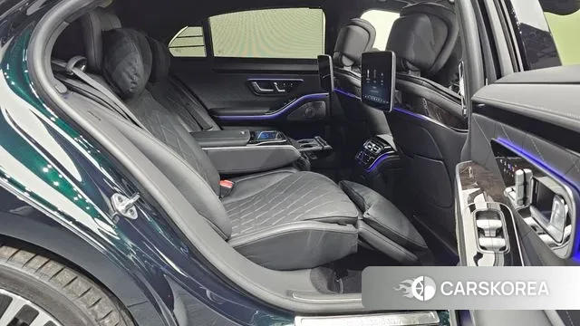 Mercedes-Benz S-Class W223 2021 Темно-зеленый из Кореи, фото 3