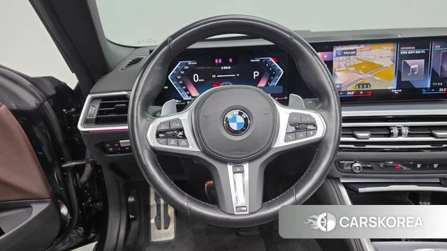 BMW 4 Series (G22) 2023 Черный из Кореи, фото 3