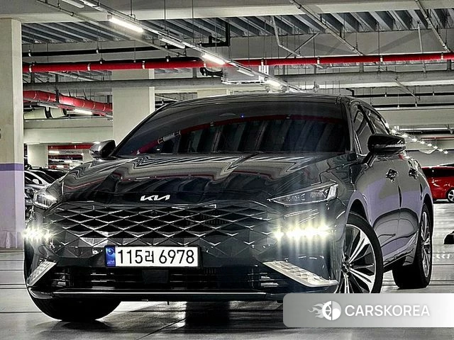 Kia K8 Hybrid 2023 Серый из Кореи, фото 3
